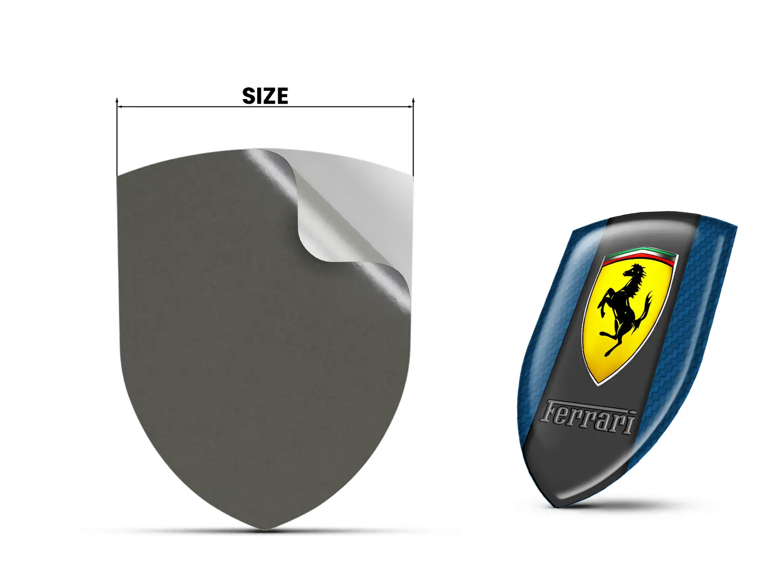 Ferrari Wasserfester Aufkleber Langlebig Universal Hochwertig